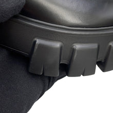 Load image into Gallery viewer, PRADA Monolith Side Gore Boots Black1T725L Leather Rubber Size 35H