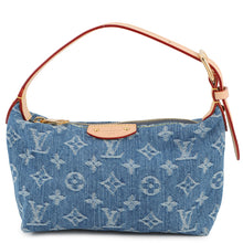 Load image into Gallery viewer, LOUIS VUITTON Pochette Hills Blue DenimM82949 Monogram Denim