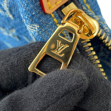 Load image into Gallery viewer, LOUIS VUITTON Pochette Hills Blue DenimM82949 Monogram Denim