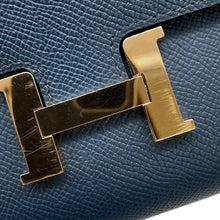 将图像加载到图库查看器中,HERMES Constance To-Go Sangle Cordage Deep Blue Epsom