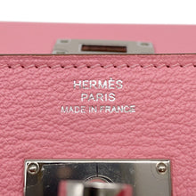 Load image into Gallery viewer, HERMES Kelly Wallet Long Rose Confetti Chevre Myzore Goatskin