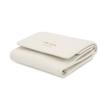 Load image into Gallery viewer, PRADA Trifold wallet White1MH043 Leather