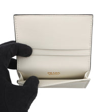 Load image into Gallery viewer, PRADA Card Case White1MC110 Leather
