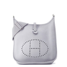 Load image into Gallery viewer, HERMES Evelyne Blue Gacier Taurillon Clemence Size PM