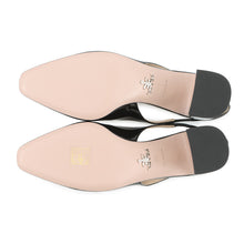 将图像加载到图库查看器中,PRADA Slingback Pumps Black1I173N Patent Leather Size 36