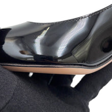 将图像加载到图库查看器中,PRADA Slingback Pumps Black1I173N Patent Leather Size 36