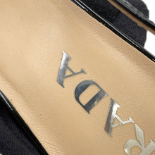 将图像加载到图库查看器中,PRADA Slingback Pumps Black1I173N Patent Leather Size 36