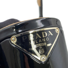 将图像加载到图库查看器中,PRADA Slingback Pumps Black1I173N Patent Leather Size 36