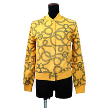 将图像加载到图库查看器中,HERMES Parfroy Remix Teddy Blouson Size 34 Jaune・Mimosa Cotton100%