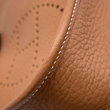 Load image into Gallery viewer, HERMES Evelyne Long Gold Taurillon Clemence Size TPM