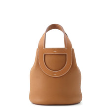 Load image into Gallery viewer, HERMES in-the-loop Tote Bag Gold Taurillon Clemence Swift Leather Size 18