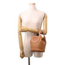 Load image into Gallery viewer, HERMES in-the-loop Tote Bag Gold Taurillon Clemence Swift Leather Size 18