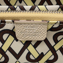 Load image into Gallery viewer, HERMES Azap compact silk in Craie Epsom