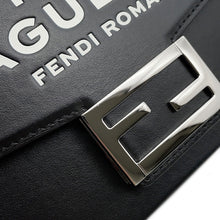将图像加载到图库查看器中,FENDI Baguette Soft Trunk in collaboration with Marc Jacobs Black7VA565 Leather