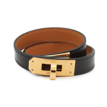 将图像加载到图库查看器中,HERMES Dubrutur Size T2 Black Box Calf Leather