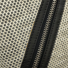 Load image into Gallery viewer, FENDI Logo Backpack Ivory/Black7VA466 Nylon Mesh