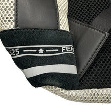 Load image into Gallery viewer, FENDI Logo Backpack Ivory/Black7VA466 Nylon Mesh