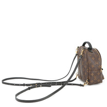 将图像加载到图库查看器中,LOUIS VUITTON Palm Springs Backpack NoirM41562 Monogram Size MINI
