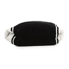 将图像加载到图库查看器中,SAINT LAURENT PARIS Rive Gauche Towel Tote Bag White/Black735067 Cotton