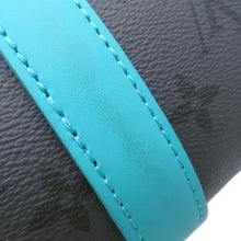 Load image into Gallery viewer, LOUIS VUITTON Keepall Bandouliere Turquoise/NoirM11645 Monogram Eclipse Reverse Size 25