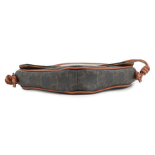 Load image into Gallery viewer, CELINE Logo Triomphe Triangle Shoulder Bag Tan195902 PVC Leather Size Mini