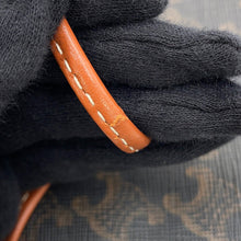 Load image into Gallery viewer, CELINE Logo Triomphe Triangle Shoulder Bag Tan195902 PVC Leather Size Mini