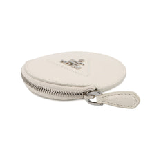 将图像加载到图库查看器中,PRADA Triangle logo Coin purse White1MM006 Leather
