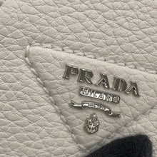 将图像加载到图库查看器中,PRADA Triangle logo Coin purse White1MM006 Leather