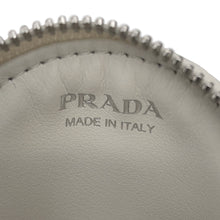 将图像加载到图库查看器中,PRADA Triangle logo Coin purse White1MM006 Leather