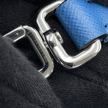 将图像加载到图库查看器中,PRADA Brique One Shoulder Bag Blue2VZ106 Saffiano LeatherLeather