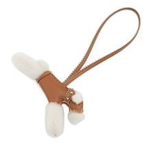 Load image into Gallery viewer, HERMES Buddy Bag Charm Collar Gold Lambskin