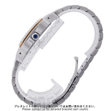 Load image into Gallery viewer, CARTIER Santos Galve XL H45.54mm×W34.87mm Stainless Steel K18YG White DialW20099C4