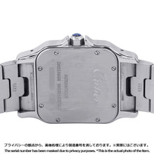 Load image into Gallery viewer, CARTIER Santos Galve XL H45.54mm×W34.87mm Stainless Steel K18YG White DialW20099C4