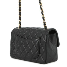 将图像加载到图库查看器中,CHANEL Mini Matelasse Single Chainshoulder Bag BlackA69900 Lambskin Size 20