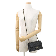 将图像加载到图库查看器中,CHANEL Mini Matelasse Single Chainshoulder Bag BlackA69900 Lambskin Size 20