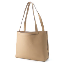 将图像加载到图库查看器中,HERMES Cabas Sellier Beige Marfa Taurillon Clemence Size 31