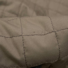 Load image into Gallery viewer, LOUIS VUITTON Quilted Damier Jacket Size 48 Khaki Polyester100% Calf Leather