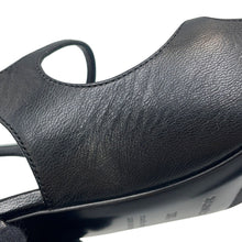 将图像加载到图库查看器中,HERMES Pumps Jackie 50 Black Leather Size 36H