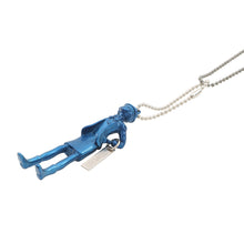 Load image into Gallery viewer, CHANEL Coco CHANEL Mademoiselle Bag Charm Blue Metal