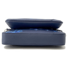 将图像加载到图库查看器中,LOUIS VUITTON Trio Messenger BlueM57840 Monogram Watercolor