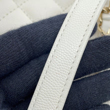 Load image into Gallery viewer, CHANEL Coco handle WhiteA92991 Caviar Leather Size 29