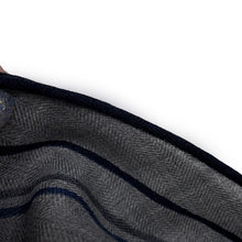 将图像加载到图库查看器中,HERMES Losange Thor HERMES Grisscene/Grisfonce/Marine Fonce Cashmere70% Cotton30%