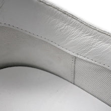 将图像加载到图库查看器中,HERMES Get Sneakers Gray/White/Black Canvas Leather Size 38