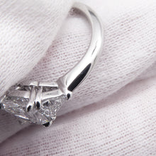将图像加载到图库查看器中,TIFFANY&Co. Diamond Ring Size Approximately 8th Pt950