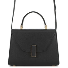 Load image into Gallery viewer, Valextra Valextra Izide BlackWBES0022028LOC99NN Leather Size micro