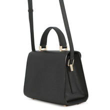 Load image into Gallery viewer, Valextra Valextra Izide BlackWBES0022028LOC99NN Leather Size micro