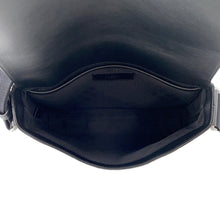 将图像加载到图库查看器中,BURBERRY Embossed Check Messenger Bag Black81019221 Calf Leather