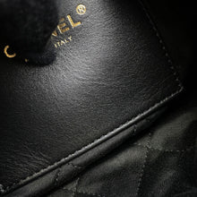 将图像加载到图库查看器中,CHANEL CHANEL22 Calf Leather BlackAS3980 Shiny Calf Leather Size Mini