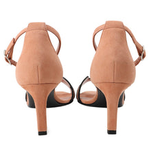 Load image into Gallery viewer, HERMES Premiere Sandals Jasmin Flower suede Size 37