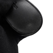 Load image into Gallery viewer, HERMES Gabby Sandals Black Leather Size 37